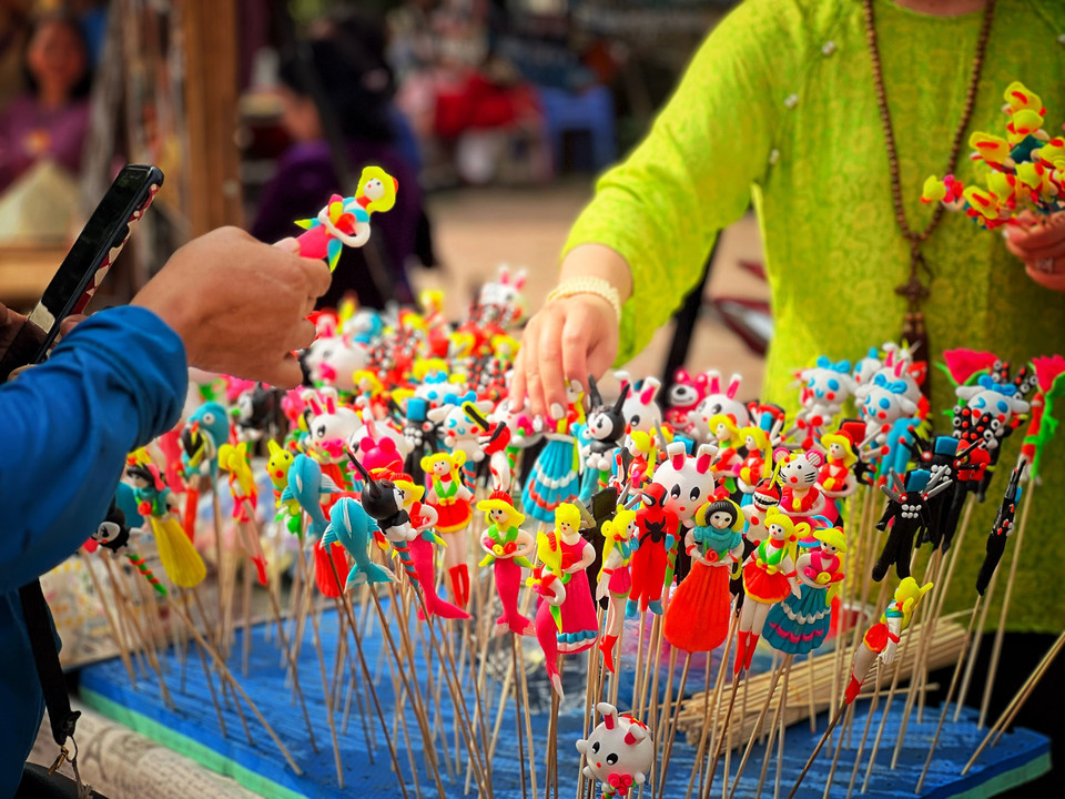 Một góc Tò He dành cho các em nhỏ. (Ảnh: Mai Mai/Vietnam+)