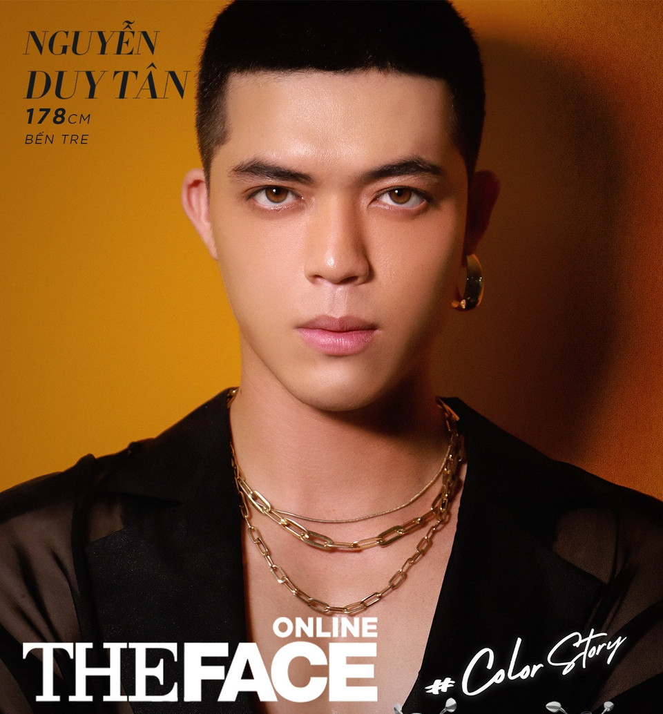 Sở hữu thần thái sắc lạnh, cuốn hút, Nguyễn Duy Tân được xem là đối thủ nặng ký trong cuộc đua The Face Online đầy khốc liệt. Với ngoại hình ấn tượng của mình, liệu anh chàng này có ‘làm nên chuyện’ tại cuộc thi năm nay? (Ảnh: CTV)