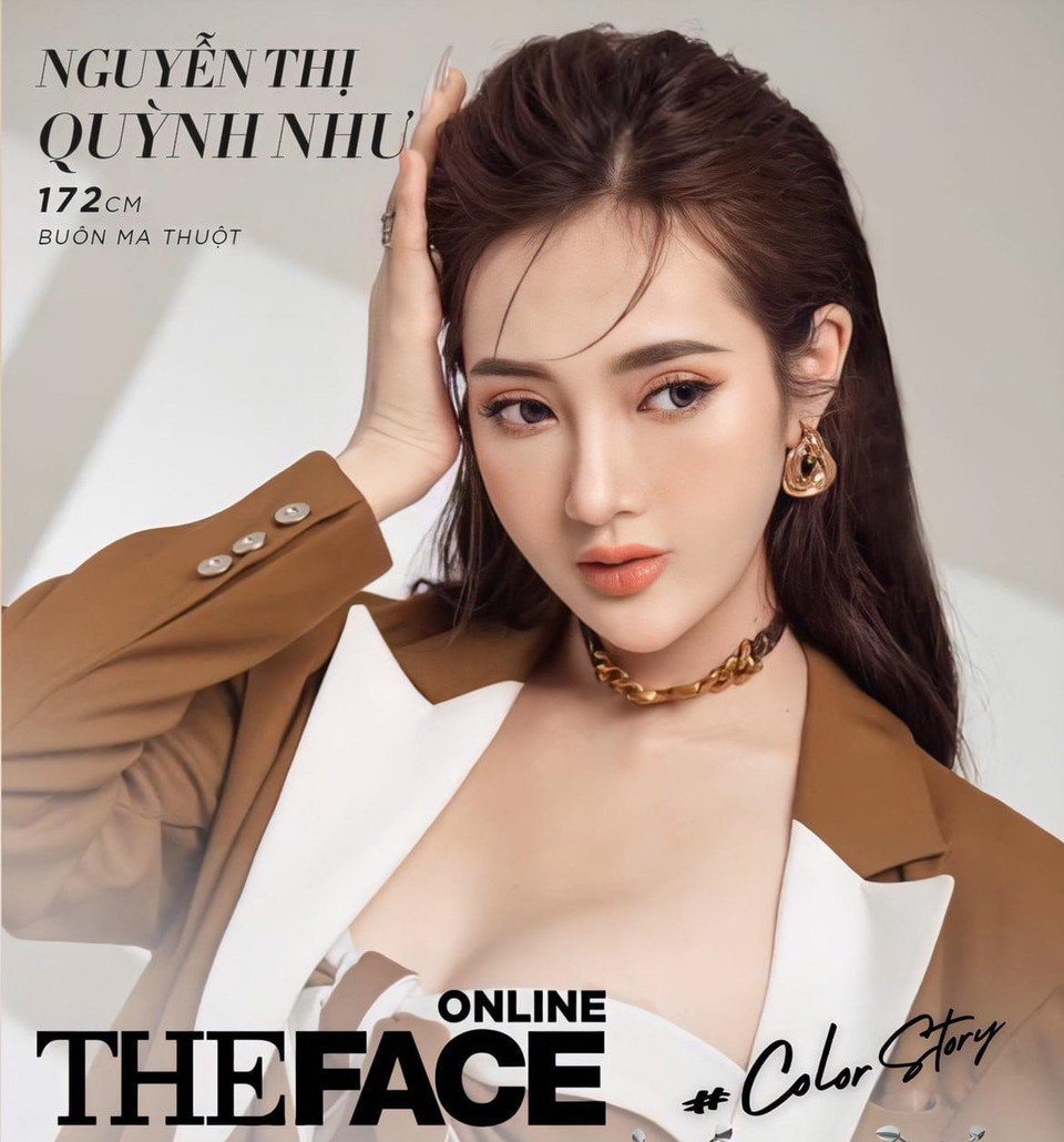 Là chủ nhân của nét đẹp đầy cá tính và vóc dáng chuẩn model 1m72, cô nàng Nguyễn Thị Quỳnh Như được xem là một trong những gương mặt sáng giá của cuộc thi The Face Online. (Ảnh: CTV)