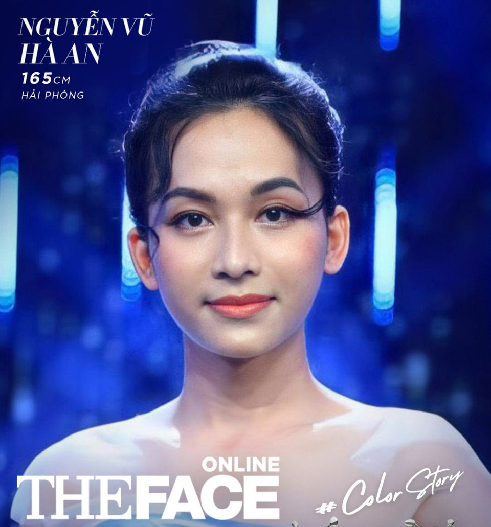 Một trong những thí sinh nổi bật xuất hiện tại cuộc thi năm nay là Nguyễn Vũ Hà An - nữ chính đã ‘nhẵn mặt’ với khán giả qua chương trình Người Ấy Là Ai. Trước đó, Hà An cũng được nhiều người biết đến khi tham gia casting Vietnam's Next Top Model mùa 9. Sự xuất hiện của Hà An trong chương trình hứa hẹn sẽ thu hút được đông đảo lượt bình chọn từ khán giả hâm mộ. (Ảnh: CTV)