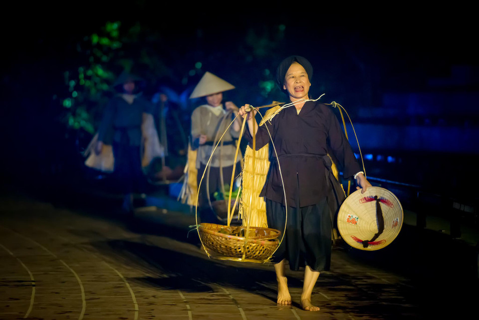 'Tinh hoa Bắc Bộ' còn được truyền hình CNN bình chọn là 'vở diễn nhất định phải xem khi đến Hà Nội.' (Ảnh: CTV/Vietnam+)