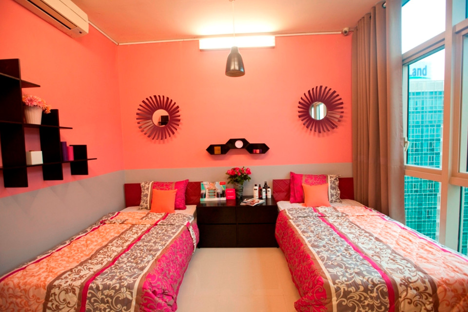 Phòng ngủ của các thí sinh nữ. (Ảnh: BTC)