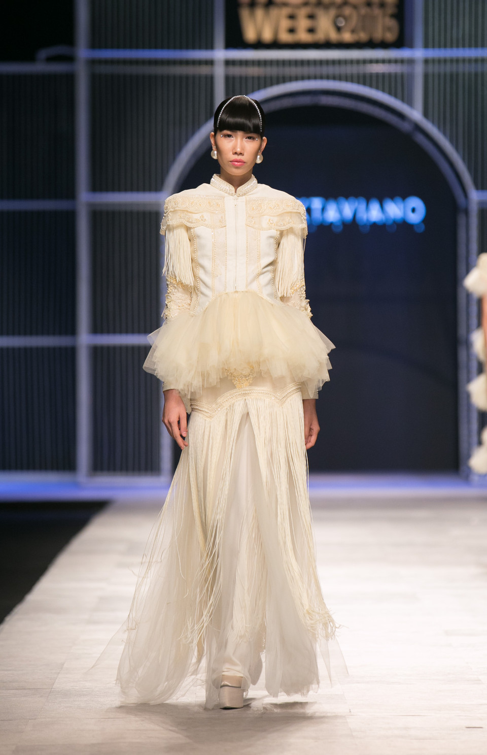 Bộ sưu tập lấy cảm hứng là hình ảnh và vẻ đẹp yêu kiều, đằm thắm của Hoàng hậu nước Pháp Marie Antoinnette và Công tước Madame Pompadour của thế kỷ XVIII. (Ảnh: BTC)