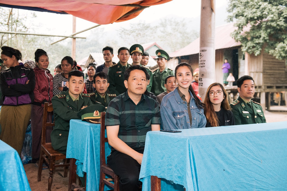 Tuy nhiên, hiện vẫn còn 15 bản tại xã chưa có nước sạch để dùng. (Ảnh: Quang Đức/Vietnam+)