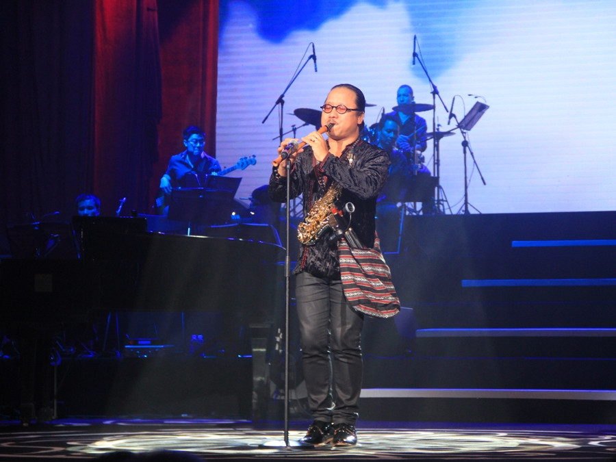 Saxophone Trần Mạnh Tuấn.(Ảnh: ChiLê/Vietnam+)