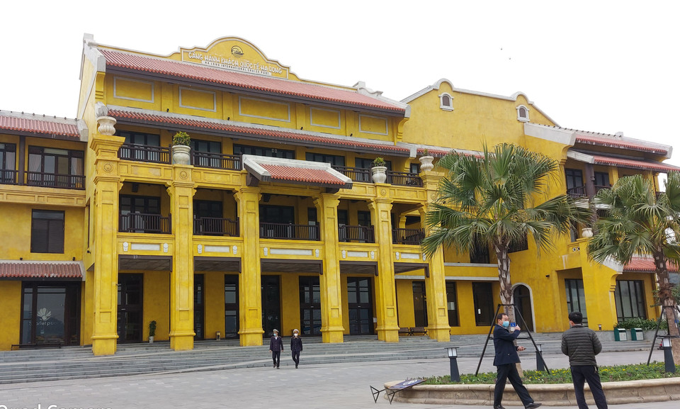 Cảng tàu du lịch quốc tế Hòn Gai tạm dừng hoạt động do dịch COVID-19 (Ảnh: Văn Đức - TTXVN)