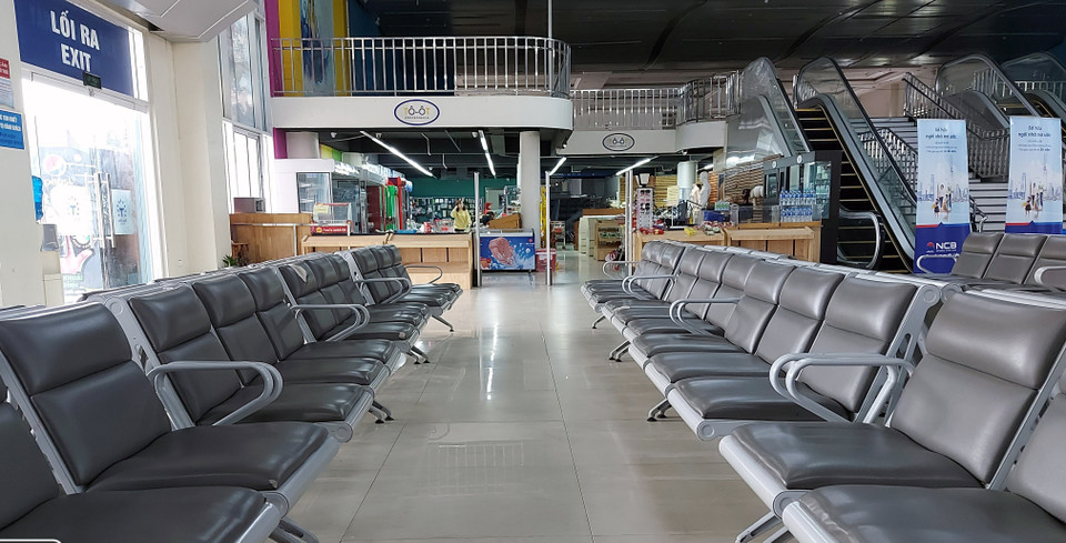 Cảng tàu du lịch quốc tế Tuần Châu tạm dừng hoạt động do dịch COVID-19 (Ảnh: Văn Đức - TTXVN)