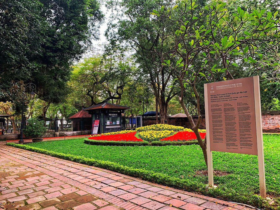 Với diễn biến vô cùng phức tạp của dịch COVID-19 hiện nay, chưa biết tới ngày nào di tích mới có thể mở cửa trở lại đón du khách. (Ảnh: Mai Mai/Vietnam+)