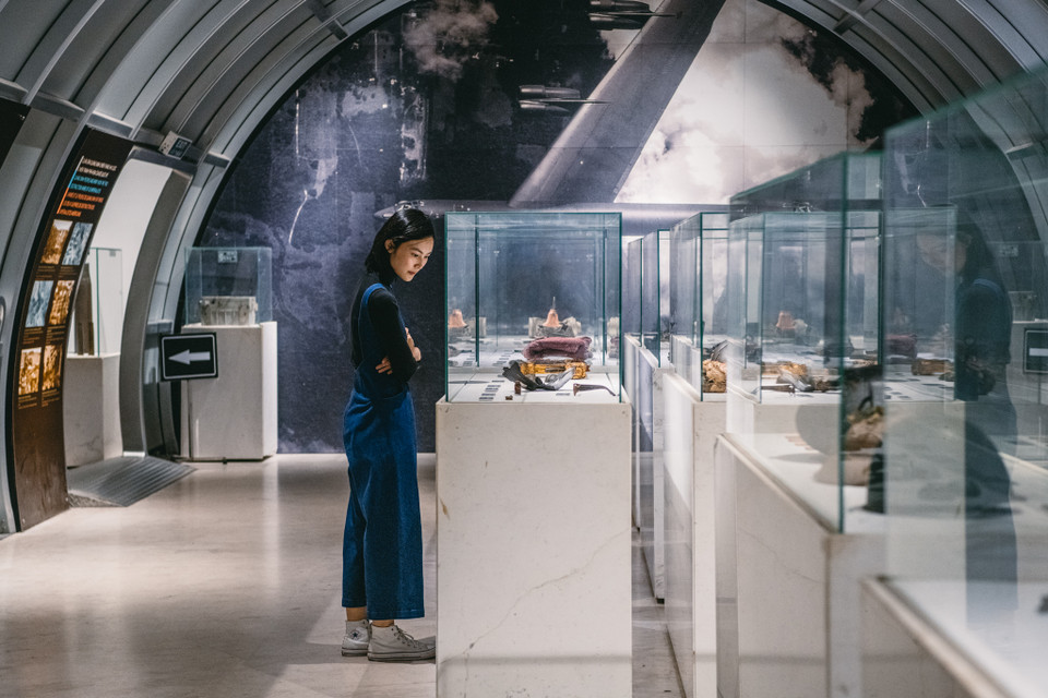 Bảo tàng trở thành điểm dừng chân độc đáo cho du khách. (Ảnh: Bảo Khánh/Vietnam+)