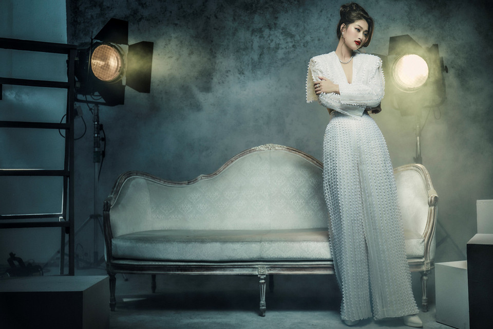 Thiên Ân cho biết cô muốn hướng đến hình ảnh trưởng thành khi bước qua độ tuổi mới. (Ảnh: CTV/Vietnam+)