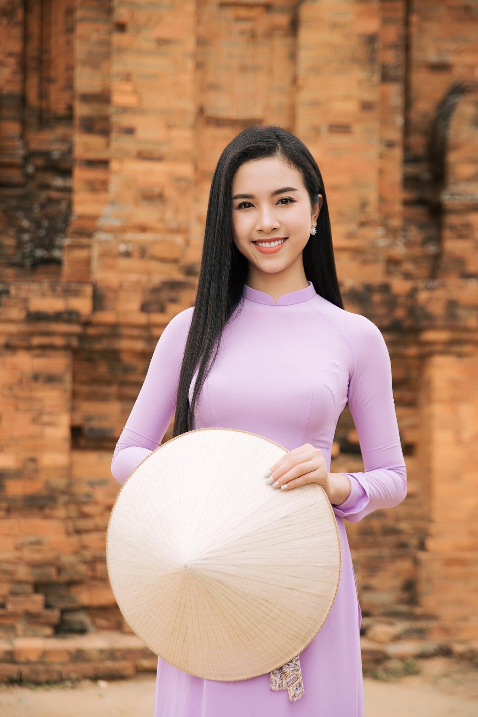 Á hậu Thúy An. (Ảnh: Viết Quý/Vietnam+)