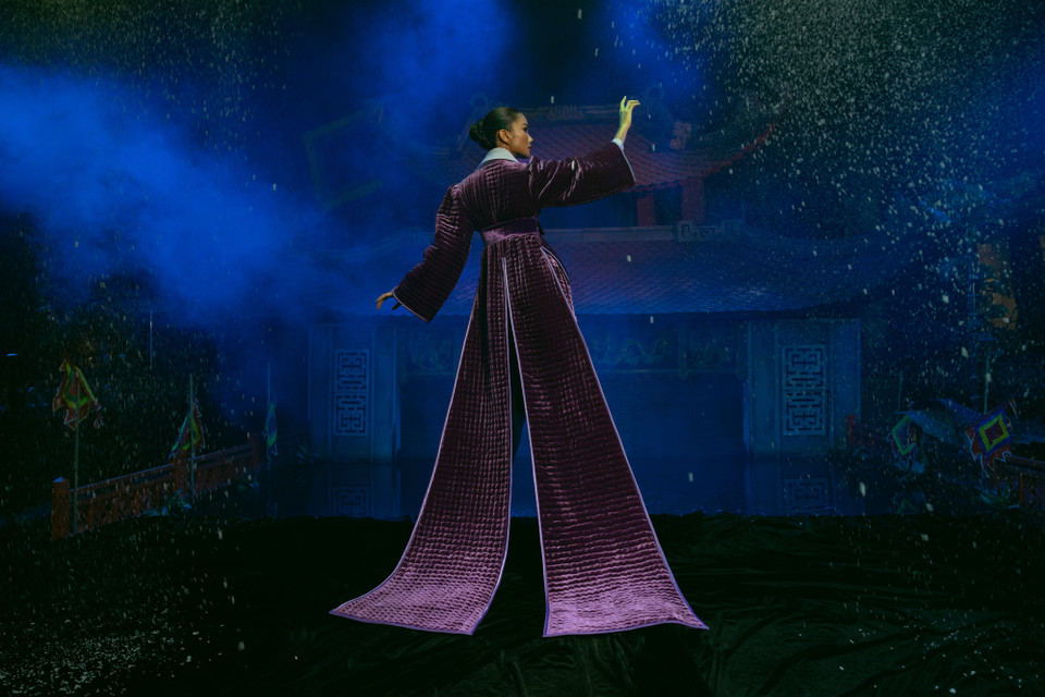 Một thiết kế trong bộ sưu tập. (Ảnh: CTV/Vietnam+)