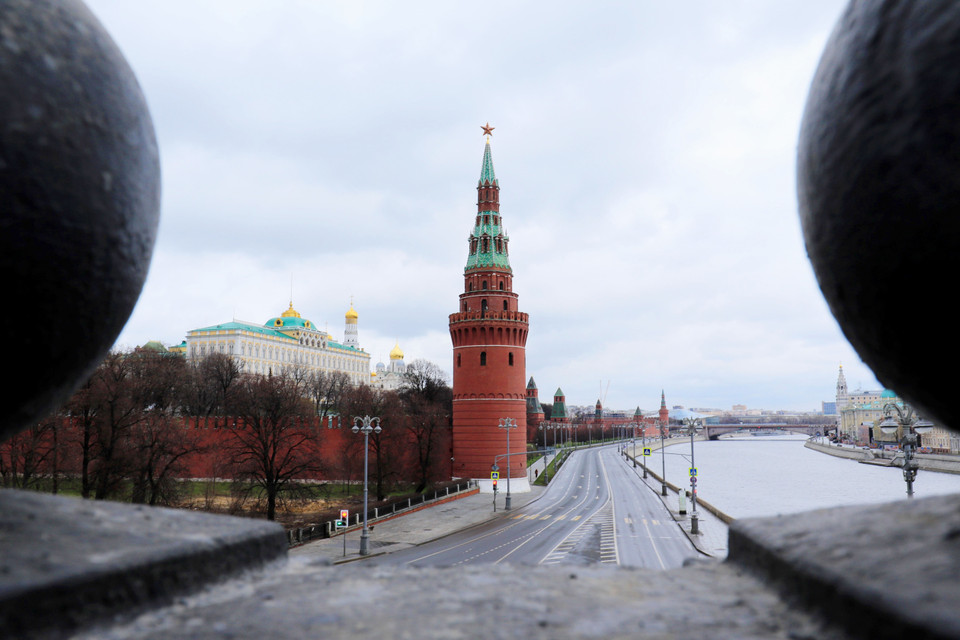 Điểm giao cắt giữa phố Manezh và đường Kremlyevskaya. (Ảnh: Trần Hiếu/Vietnam+)