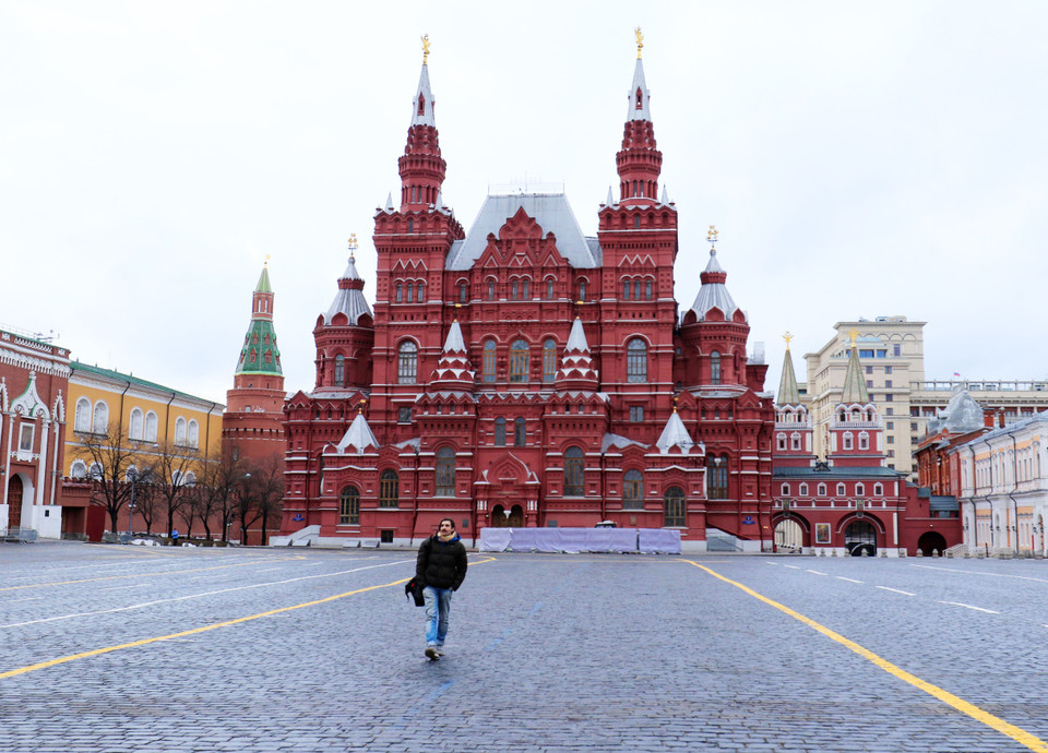 Quang cảnh trước bảo tàng lịch sử. (Ảnh: Trần Hiếu/Vietnam+)