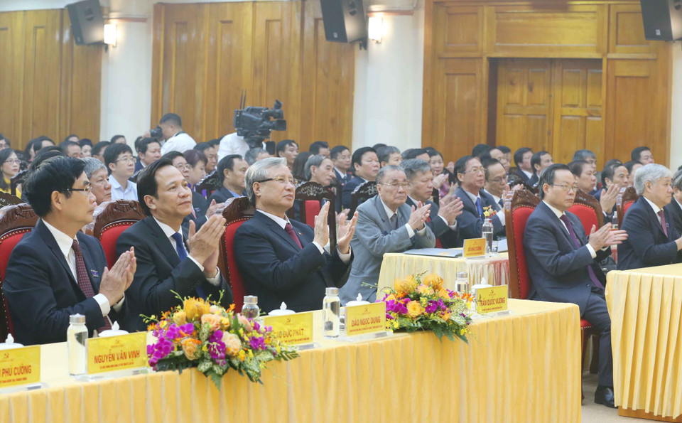 Đại biểu dự khai mạc Đại hội. (Ảnh: Phương Hoa/TTXVN)