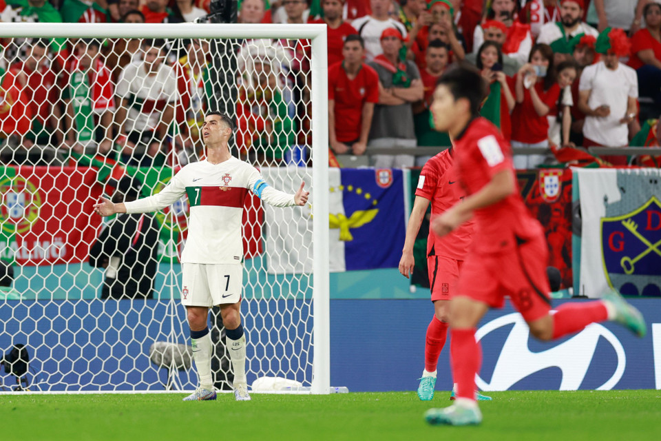 Siêu sao 37 tuổi được kỳ vọng sẽ phá 'dớp' chưa từng ghi bàn trong các trận vòng loại trực tiếp World Cup. (Ảnh: Hải An/Vietnam+)