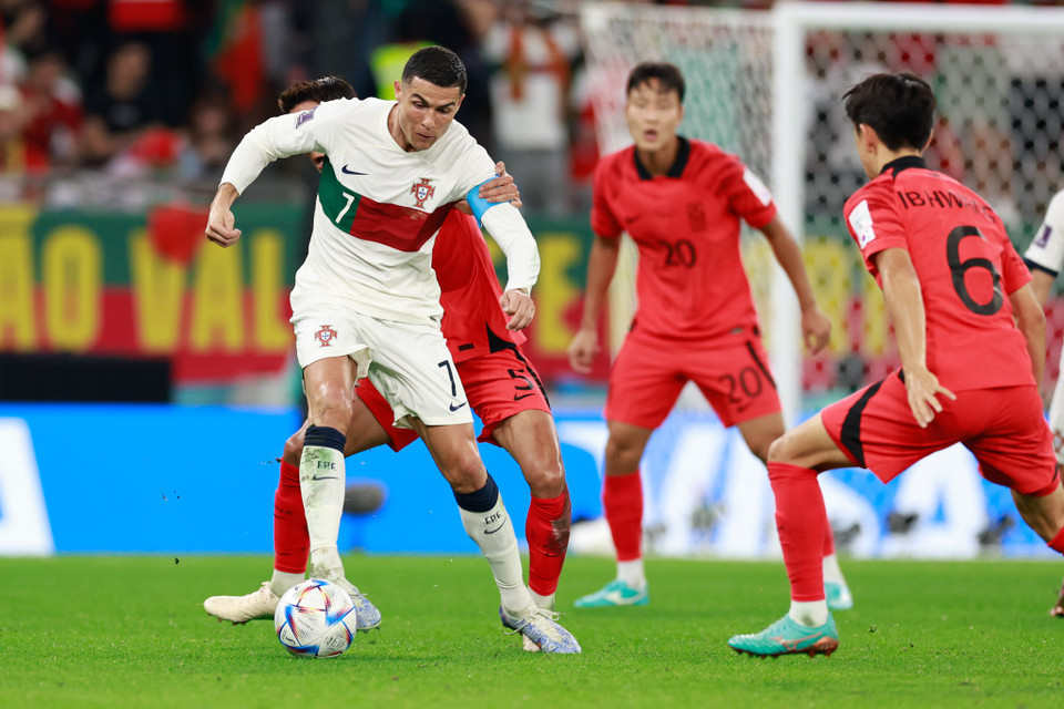 Màn trình diễn tệ khiến CR7 bị so sánh với 'Thánh giật mình' Lukaku - tiền đạo đã có 3 pha xử lý bóng lỗi ở trận đấu giữa Bỉ và Croatia. (Ảnh: Hải An/Vietnam+)