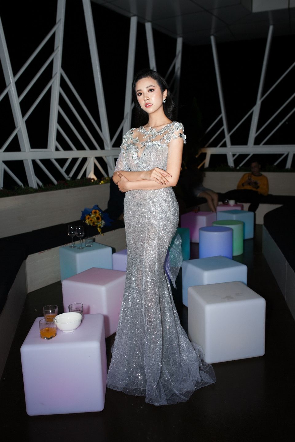 Thuý An trở lại sau thời gian dưỡng bệnh. (Ảnh: Khánh Linh Phạm)