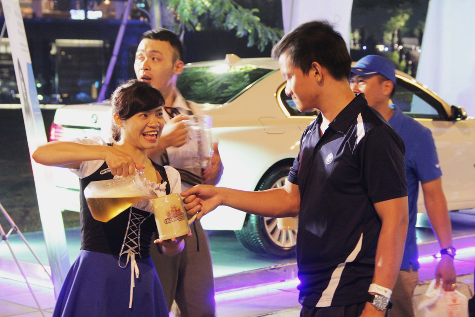 Đây là lần thứ hai Hiệp Hội Các Doanh Nghiệp Đức tại Việt Nam (GBA) phối hợp với khách sạn JW Marriott Hanoi đồng tổ chức Lễ hội Oktoberfest lần thứ 6 tại Hà Nội. (Nguồn ảnh: JW Marriott)