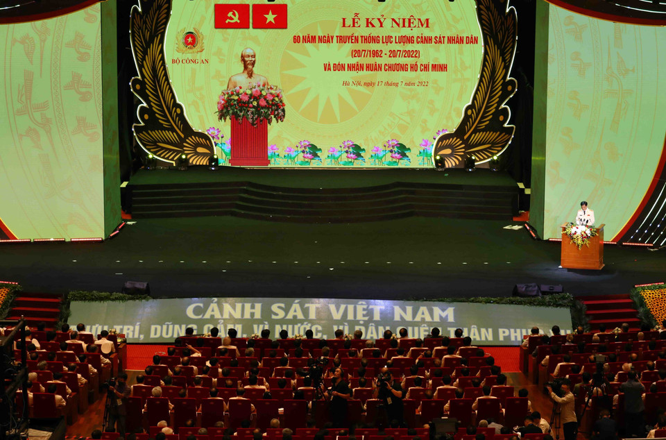 Quang cảnh buổi lễ. (Ảnh: Phạm Kiên/TTXVN)