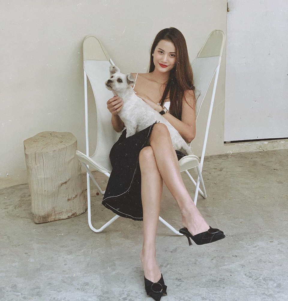 Trở thành huấn luyện viên của Model Kid Vietnam 2019 là bước ngoặt lớn đối với Hương Ly sau ngôi vị quán quân tại Vietnam's Next Top Model 2015. (Ảnh: CTV)