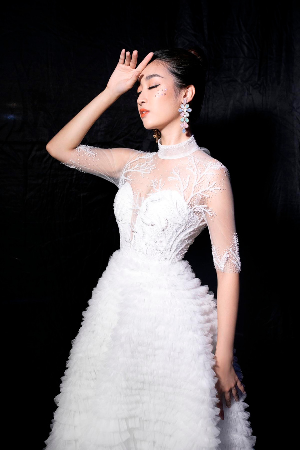 Hoa hậu Đỗ Mỹ Linh. (Ảnh: CTV/Vietnam+)