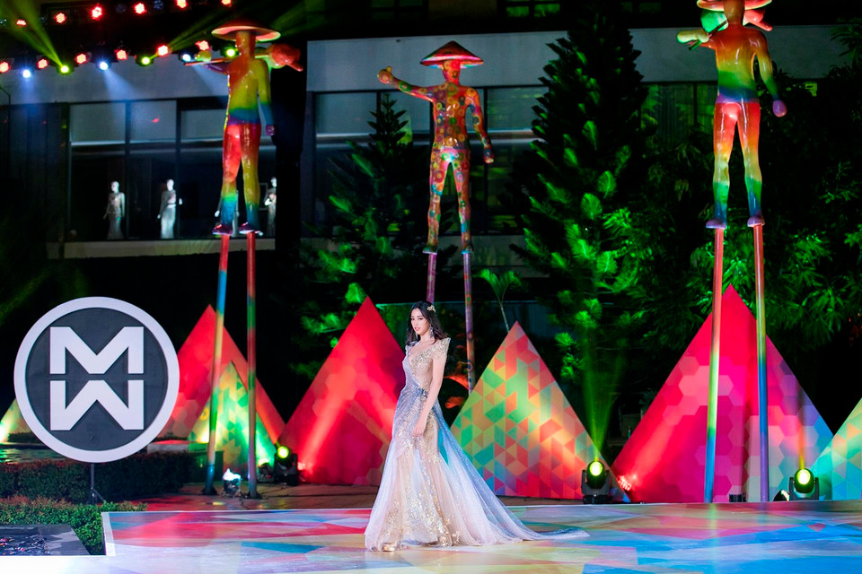 Hoa hậu Trần Tiểu Vy. (Ảnh: CTV/Vietnam+)