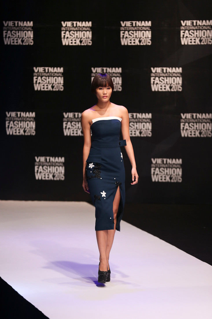 Đào Thu trong trang phục của nhà thiết kế Giao Linh. (Ảnh: BTC)