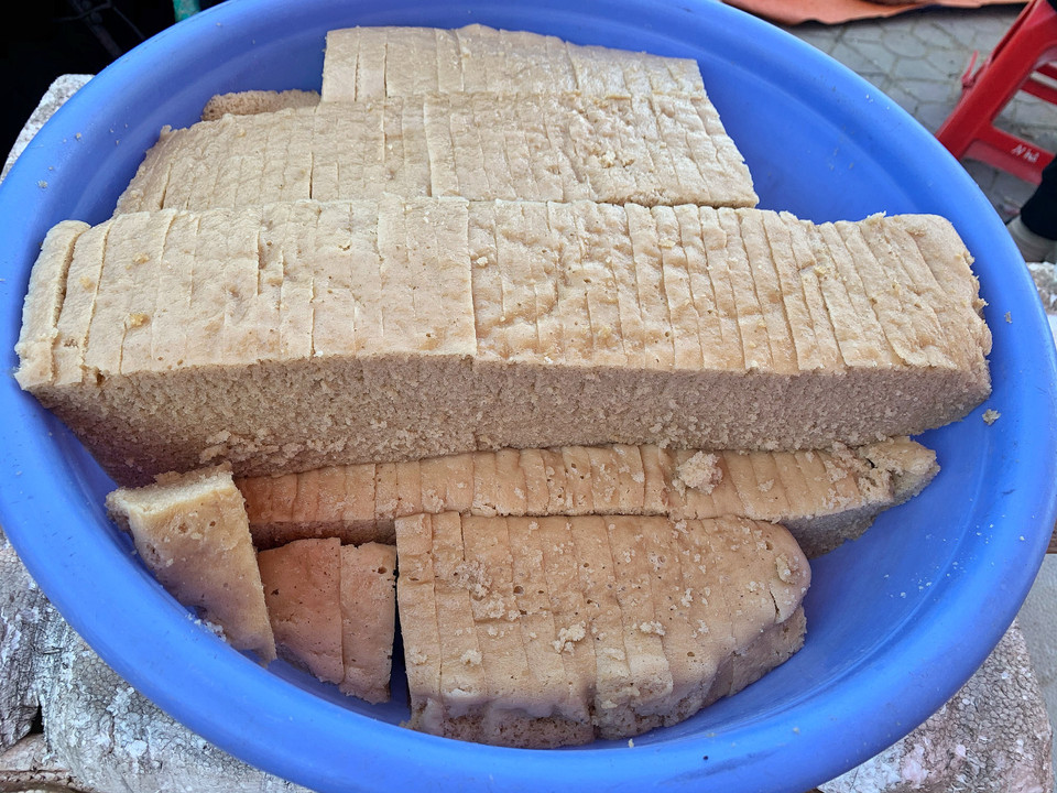 Món bánh bò vùng cao. (Ảnh: Mai Mai/Vietnam+)