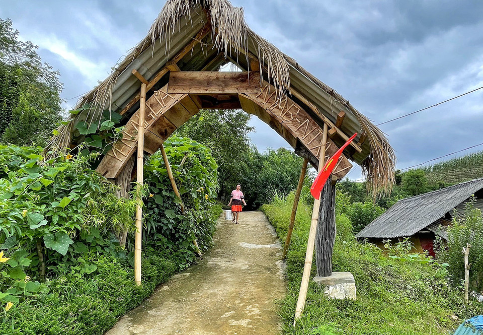 Những con đường sạch bóng rác. (Ảnh: Mai Mai/Vietnam+)