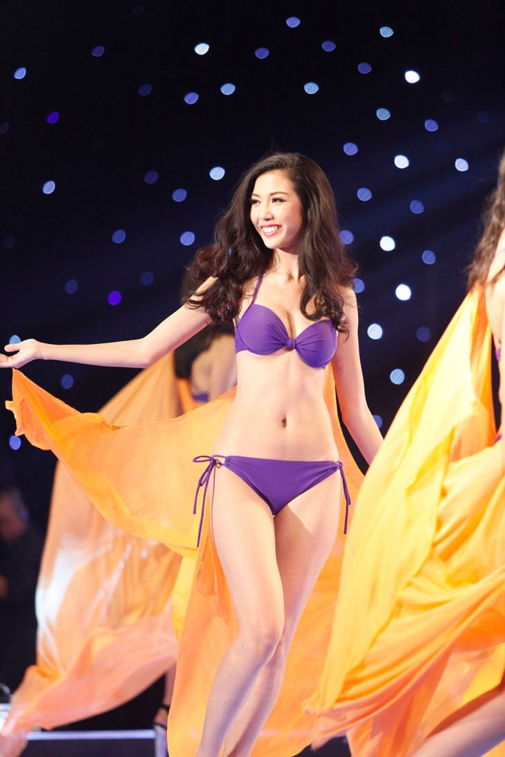 Á khôi 1 Phạm Hồng Thúy Vân sẽ đại diện nhan sắc Việt dự thi Hoa hậu Quốc tế 2015. (Ảnh: BTC)