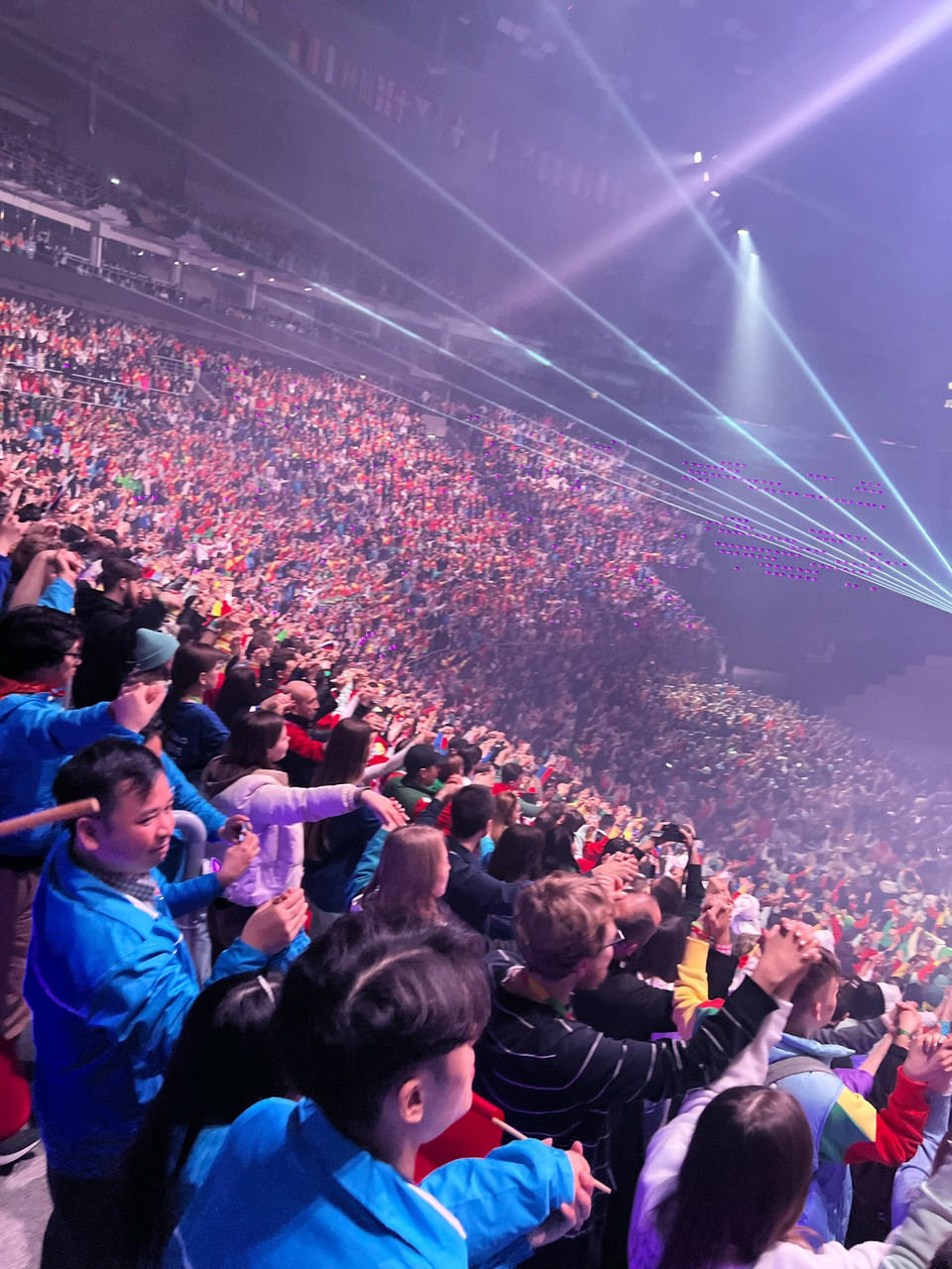 Liên hoan Thanh niên Thế giới 2024 diễn ra tại Liên bang Nga từ ngày 1-7/3/2024. Liên hoan có sự tham dự của 10.000 đại biểu của Nga và 18.000 đại biểu của 180 quốc gia, vùng lãnh thổ thuộc các nước châu Âu, châu Mỹ, Trung Đông, châu Phi, châu Âu và châu Đại dương. (Ảnh: CTV/Vietnam+)