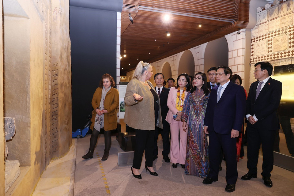 Trong các phòng trưng bày của bảo tàng này, du khách có thể tìm hiểu về văn hóa Hittite, một trong những vương quốc cổ đại đầu tiên tại Anatolia, cũng như về các nền văn hóa khác nhau từ thời kỳ Hellenistic đến Byzantine. (Ảnh: Dương Giang/TTXVN)