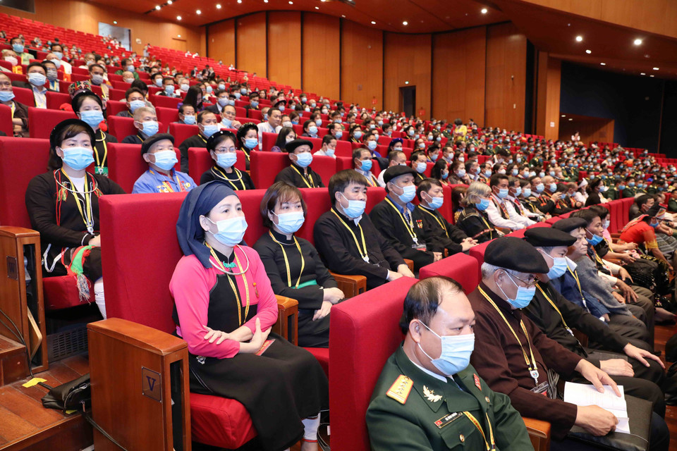 Đại biểu dự Đại hội. (Ảnh: Phương Hoa/TTXVN)