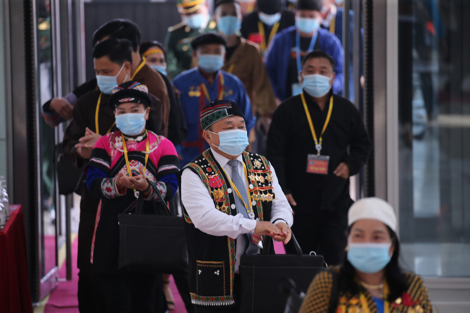 Các đại biểu dự Đại hội. (Ảnh: Dương Giang/TTXVN)