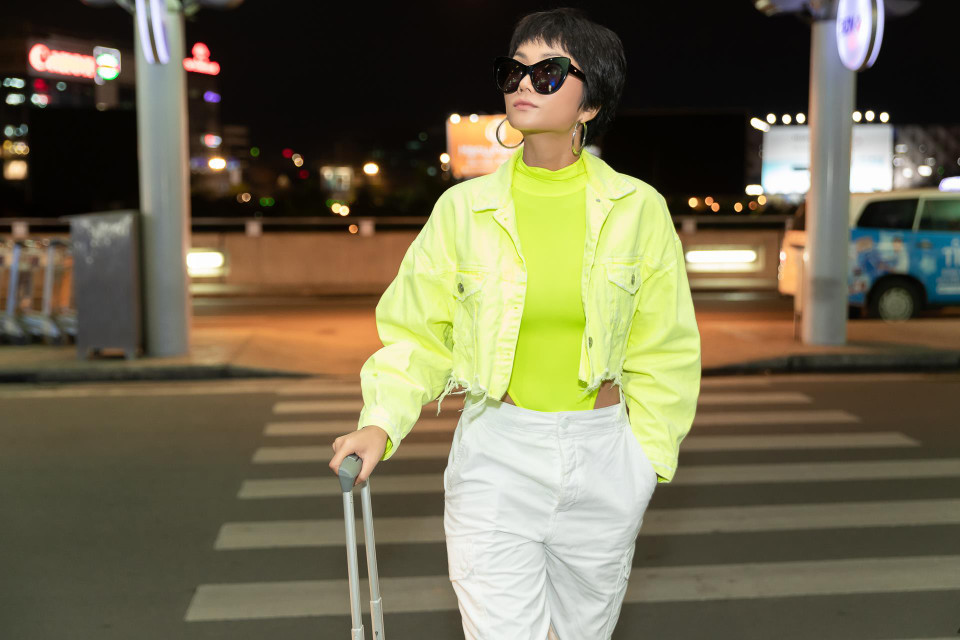 Được chọn là gương mặt quảng bá cho show diễn Xuân Hè với bộ sưu tập 'Back to nature' của một nhà thiết kế Việt nổi tiếng, Hoa hậu H’Hen Niê tiết lộ cô sẽ tham dự chương trình với một vai trò đặc biệt. (Ảnh: Thiên An/Vietnam+)