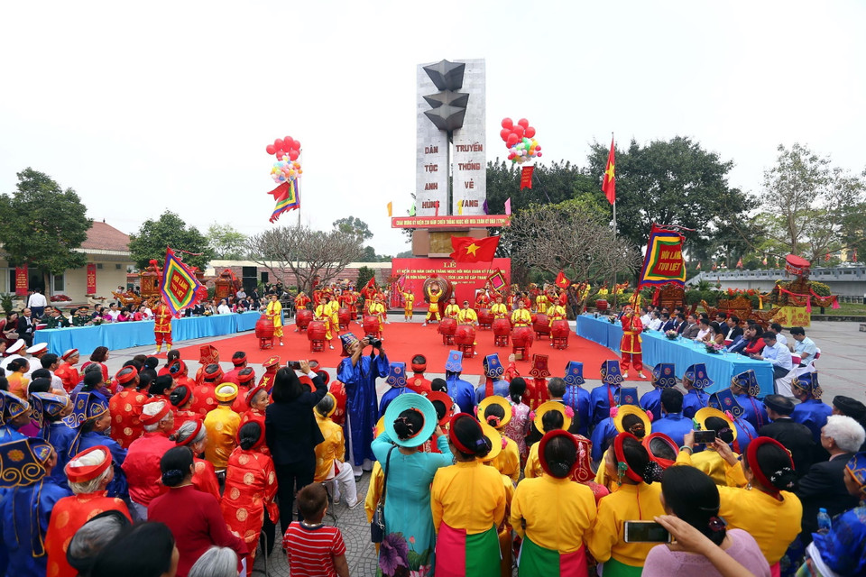 Quang cảnh Lễ kỷ niệm. (Ảnh: Danh Lam/TTXVN)