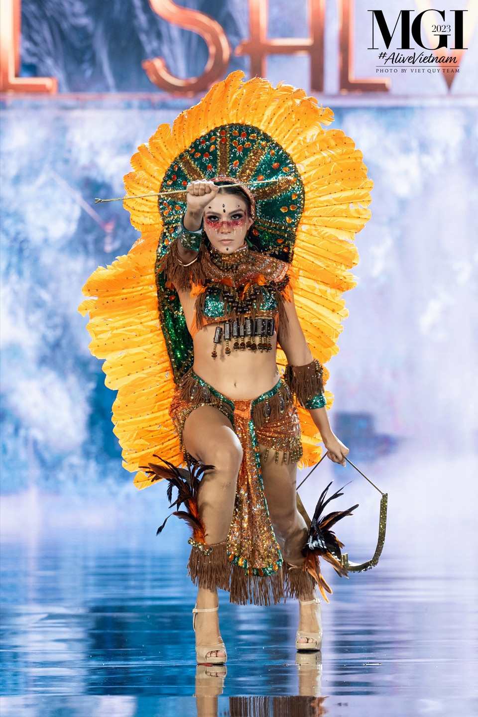 Đạo diễn Hoàng Nhật Nam cho biết đây là năm đầu tiên Miss Grand International phát sóng 4K, hình ảnh sắc nét, đẹp trên các nền tảng mạng xã hội. (Ảnh: BTC/Vietnam+)