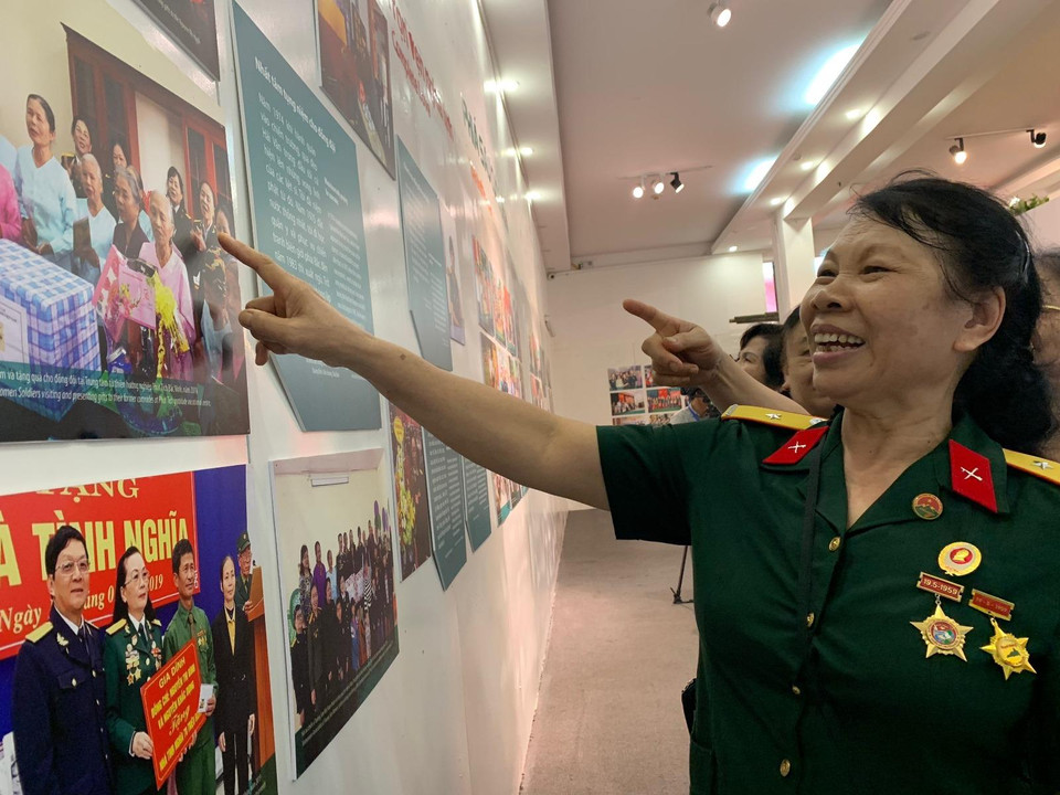 Họ từng tham gia lực lượng đặc biệt trên con đường Trường Sơn huyền thoại. (Ảnh: Xuân Mai/Vietnam+)