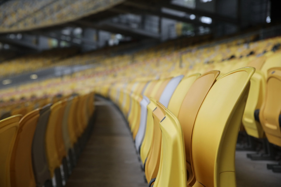 Một góc sân vận động Bukit Jalil. (Ảnh: Hoàng Linh/TTXVN)