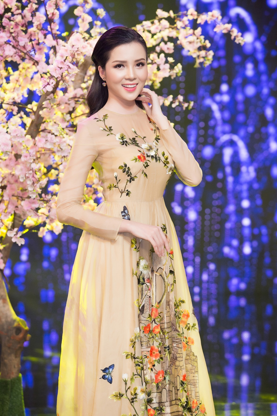 Vẻ đẹp rạng rỡ của Á hậu Diễm Trang. (Ảnh: BTC)