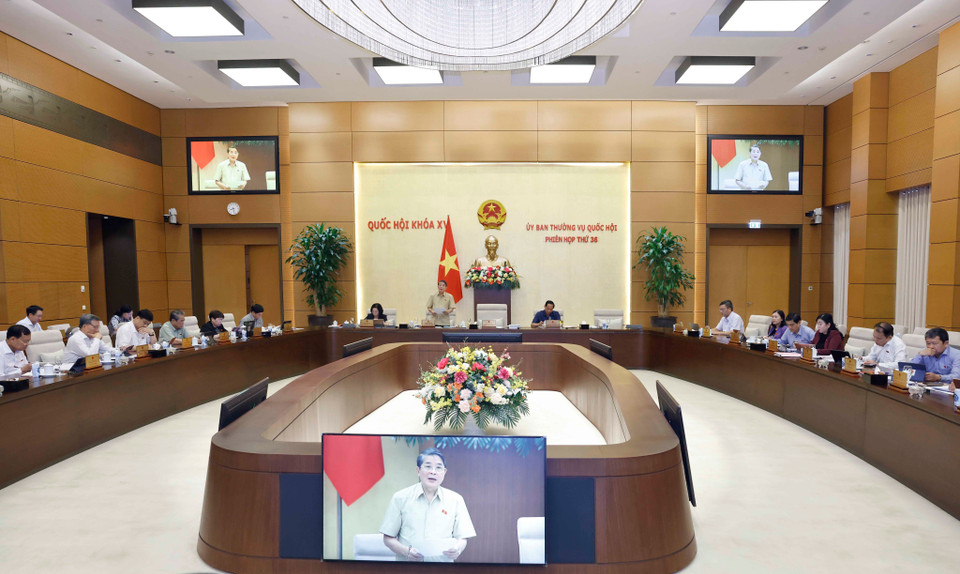 Quang cảnh phiên họp. (Ảnh: Doãn Tấn/TTXVN)