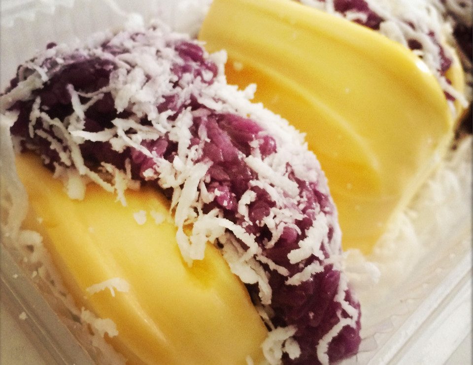 Xôi mít cẩm, món ngon của Đà Lạt. (Ảnh: Xuân Mai/Vietnam+)