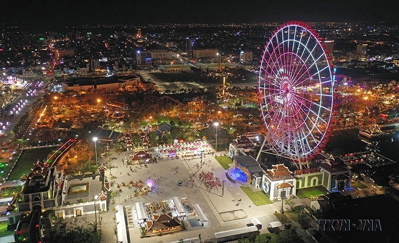 Công viên châu Á ở Đà Nẵng. (Ảnh: Trần Lê Lâm/TTXVN)