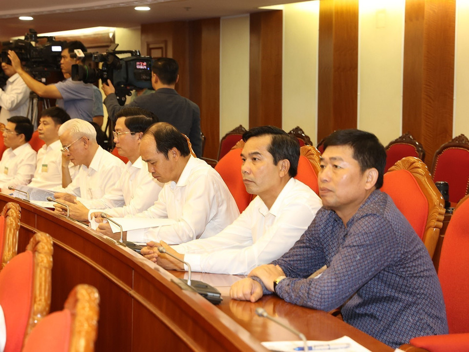 Các đại biểu dự hội nghị. (Ảnh: Trí Dũng/TTXVN)