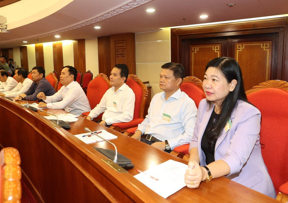 Các đại biểu dự hội nghị. (Ảnh: Trí Dũng/TTXVN)