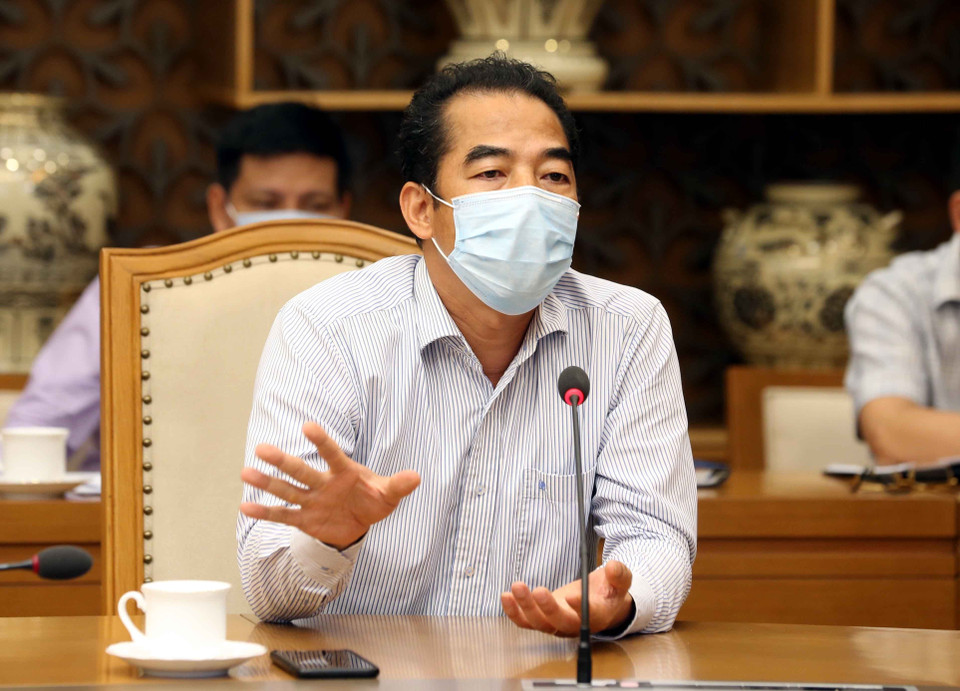 Thứ trưởng Bộ Ngoại giao Tô Anh Dũng phát biểu. (Ảnh: Phạm Kiên/TTXVN)