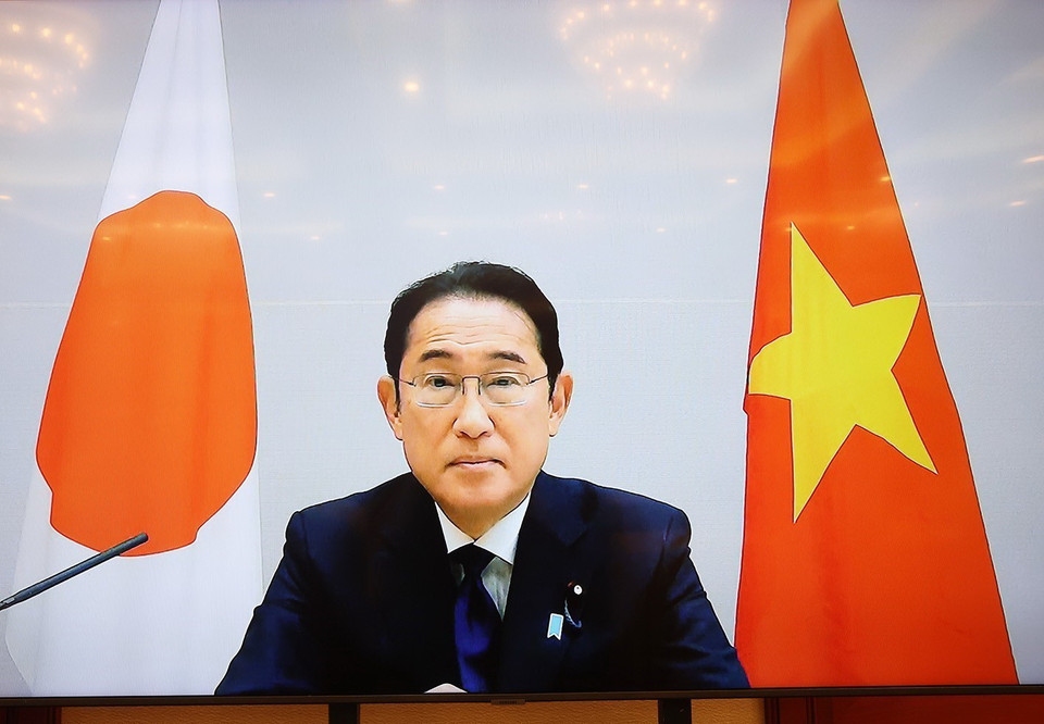 Chủ tịch Đảng Dân chủ Tự do Nhật Bản, Thủ tướng Nhật Bản Kishida Fumio. (Ảnh: Trí Dũng/TTXVN)