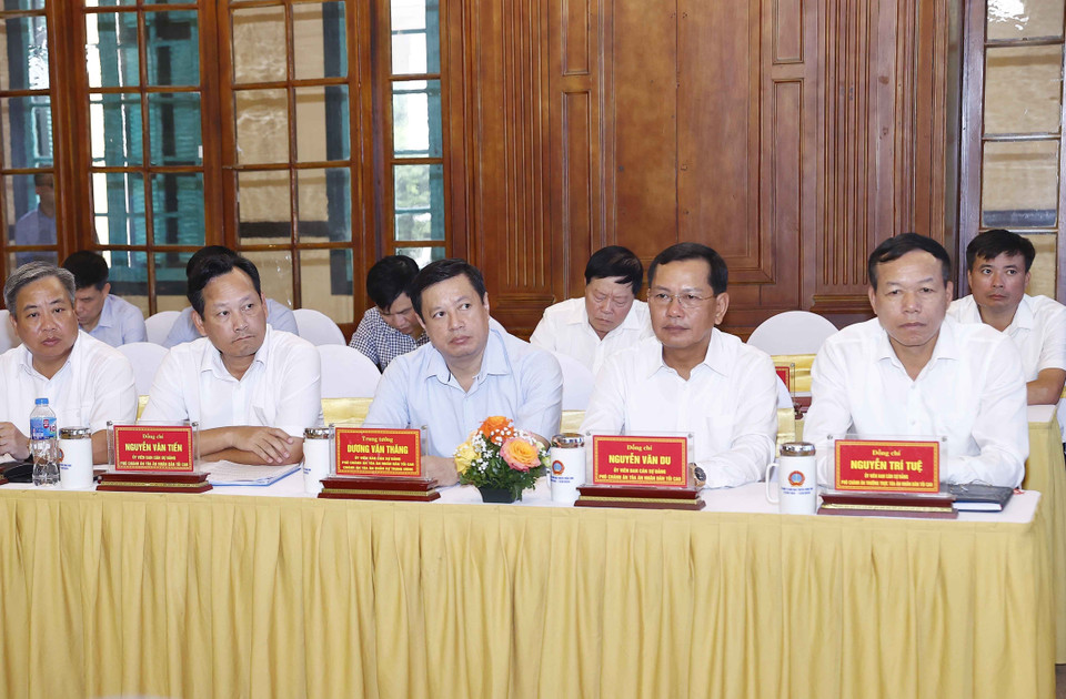 Đại biểu dự phiên họp. (Ảnh: Doãn Tấn/TTXVN)