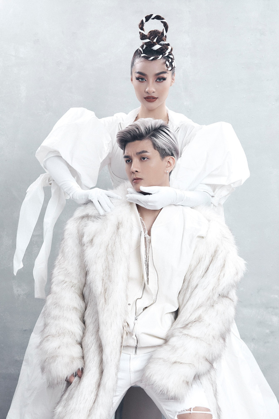 Như vậy là sau sân chơi chuyên về nhạc rap, Á hậu Kiều Loan lại tiếp tục bước vào đấu trường của thể loại EDM (nhạc nhảy điện tử) - dòng nhạc bắt tai và dễ dàng thu hút giới trẻ ngày nay. Đây cũng chính là lợi thế của Kiều Loan. (Ảnh: CTV/Vietnam+)